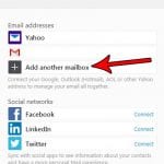 how add email account yahoo mail