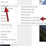 how download as picture google slides
