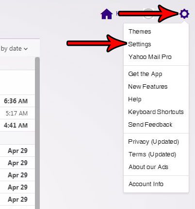 how stop creating previews of links in yahoo mail