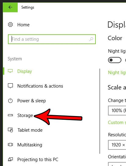 choose how windows 10 manages storage space
