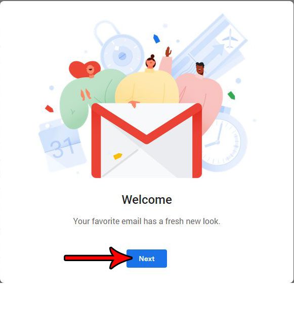 how to switch to the new gmail