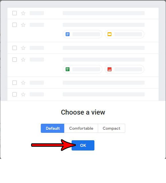 choose layout for new gmail