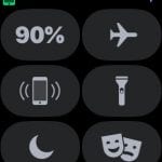 apple watch control center icons