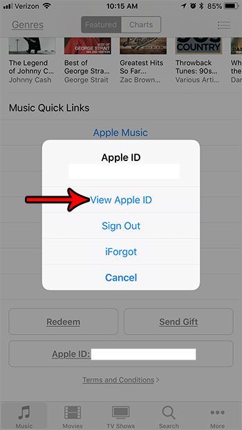 cancel apple id subscriptions iphone 7
