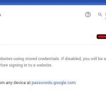 how to stop offering to remember saved passwords google chrome
