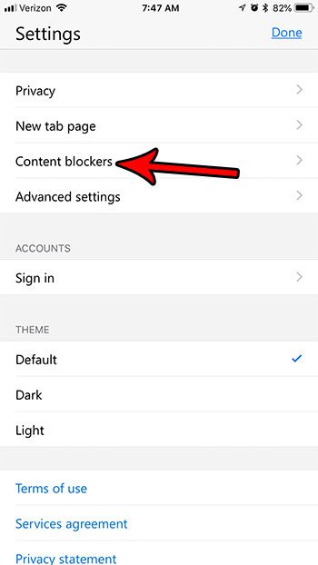 how to block ads on an iphone