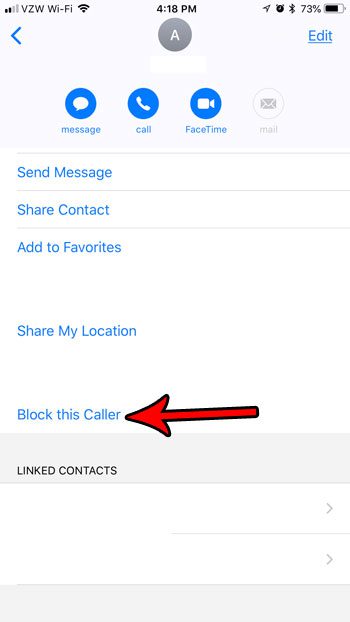 how to block a contact in a group message on iphone