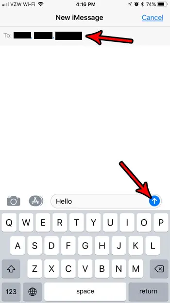 cómo agregar una persona al iPhone de texto grupal