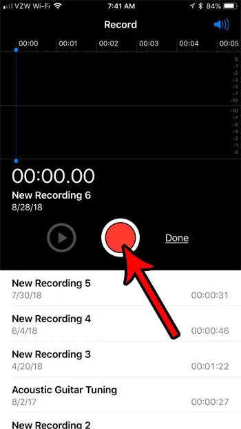 how to easily record sound on iphone 7