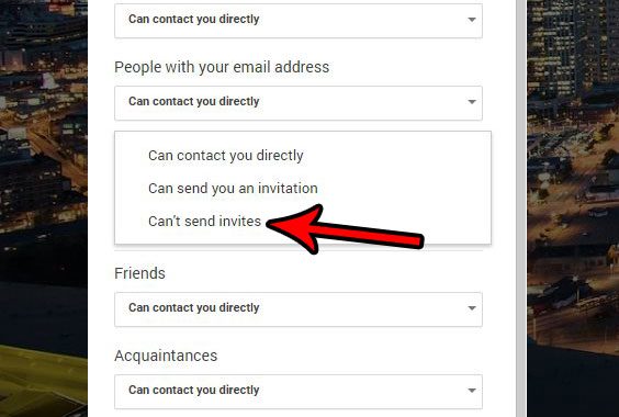 how to stop strangers from sending you invitations in google hangouts