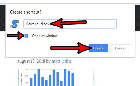 how to create a desktop shortcut in google chrome