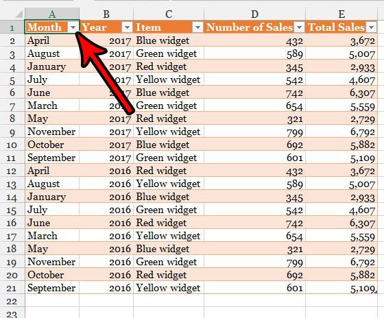 how to make a table in excel 2013