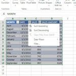 how to sort by date in excel online