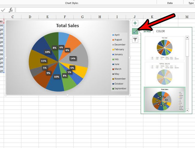 how to make a pie chart in excel 2013
