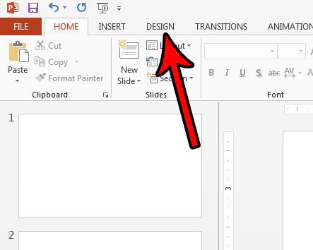 how to make powerpoint slide vertical