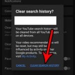 iphone how clear youtube search history