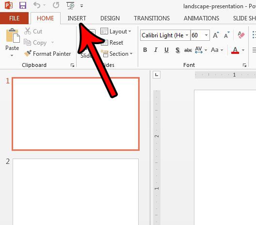 how to add footer powerpoint 2013