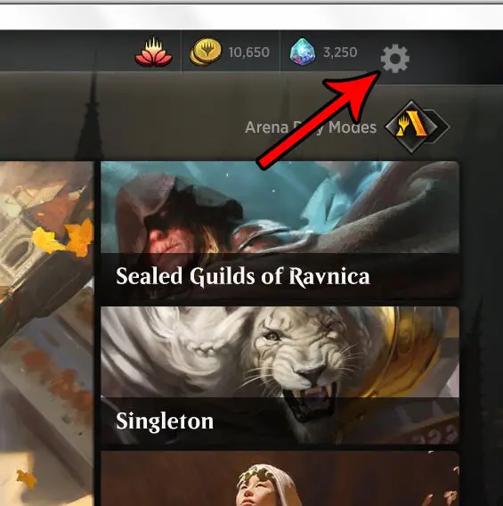 how disable shadows magic the gathering arena