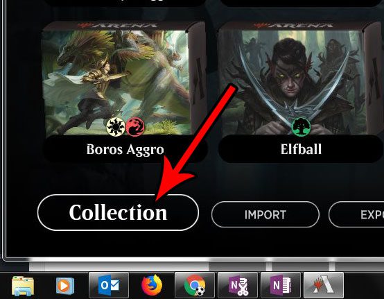 mtg arena how to craft cards if you don't own one yet