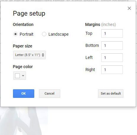 how to change fields in google docs