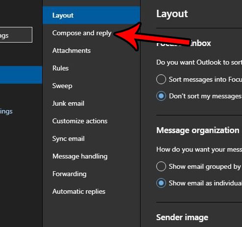 why is outlook.com offering suggestions based on message content