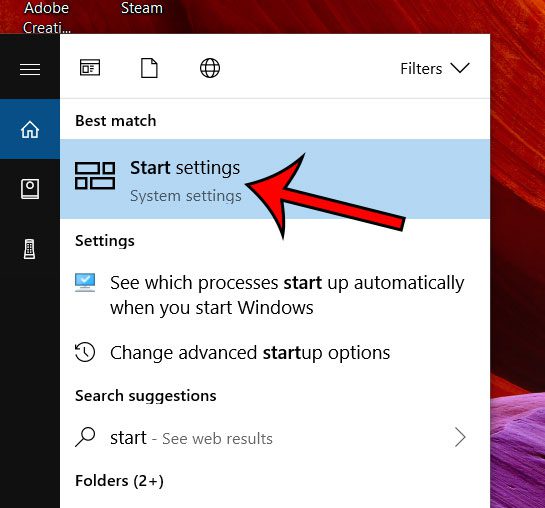 windows 10 change chrome start settings