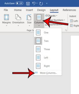 Word for Office 365 - How to Add Column Dividers - Solve Your Tech