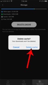 How to Delete Cache in Spotify on iPhone
