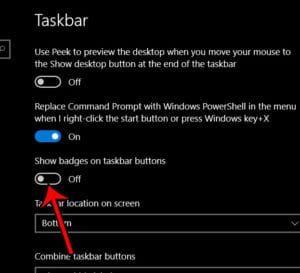 How to Remove the Numbers from Taskbar Icons in Windows 10