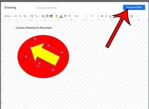 how to insert a drawing in google docs
