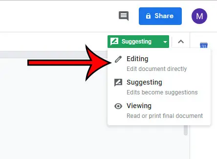 why is google docs marking edits as comments or suggestions