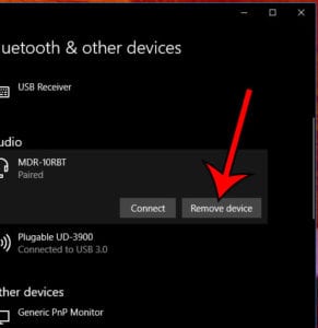 How to Disconnect Bluetooth Device - Windows 10