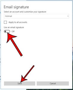 How to Remove the Default Signature in Windows 10 Mail