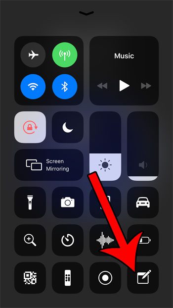 iphone shortcut for new note