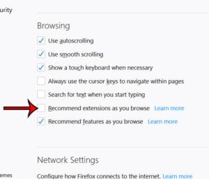 How to Stop Firefox from Recommending Browser Extensions