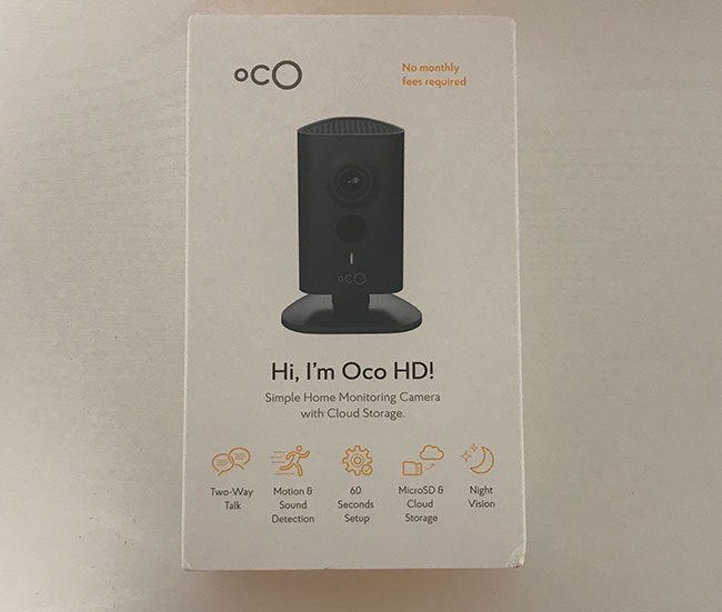 OCO HD camera box