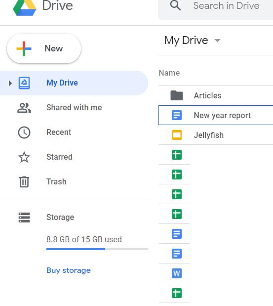 sign into Google Drive