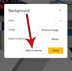 How to Add the Same Background Picture to Every Slide in Google Slides