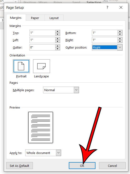 add to Grandpa Round and round How to Change the Gutter Position in Microsoft Word 2016 - Solve Your Tech