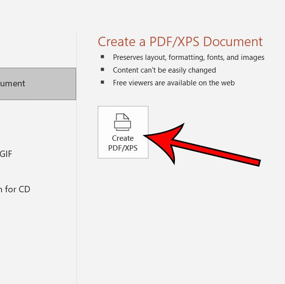 how to convert Microsoft Powerpoint to PDF