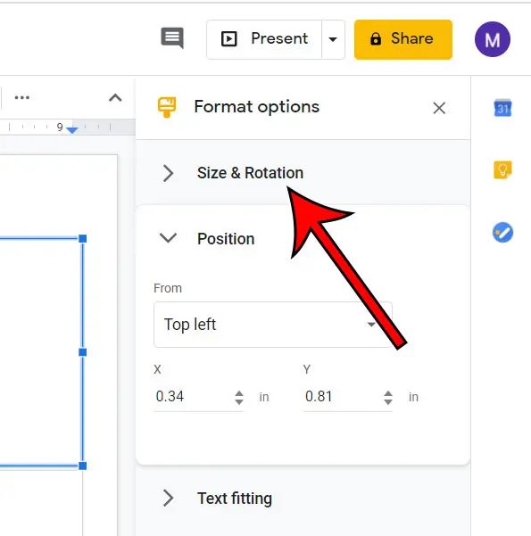 How to Change the Scale of a Text Box in Google Slides - 8