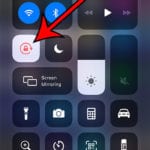 how to turn off the iPhone auto rotate option