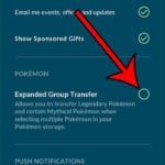 how to mass transfer legendary and mythical Pokemon in Pokemon Go