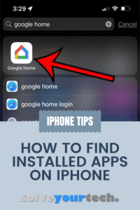 How to Find Installed Apps on iPhone