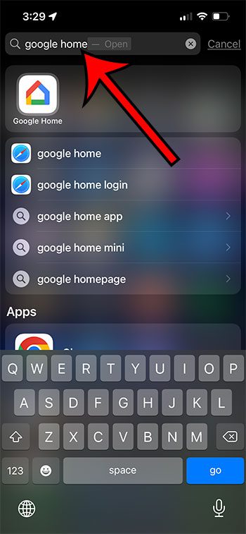 how to find installed apps on iPhone