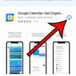 how to use Google Calendar on an iPhone