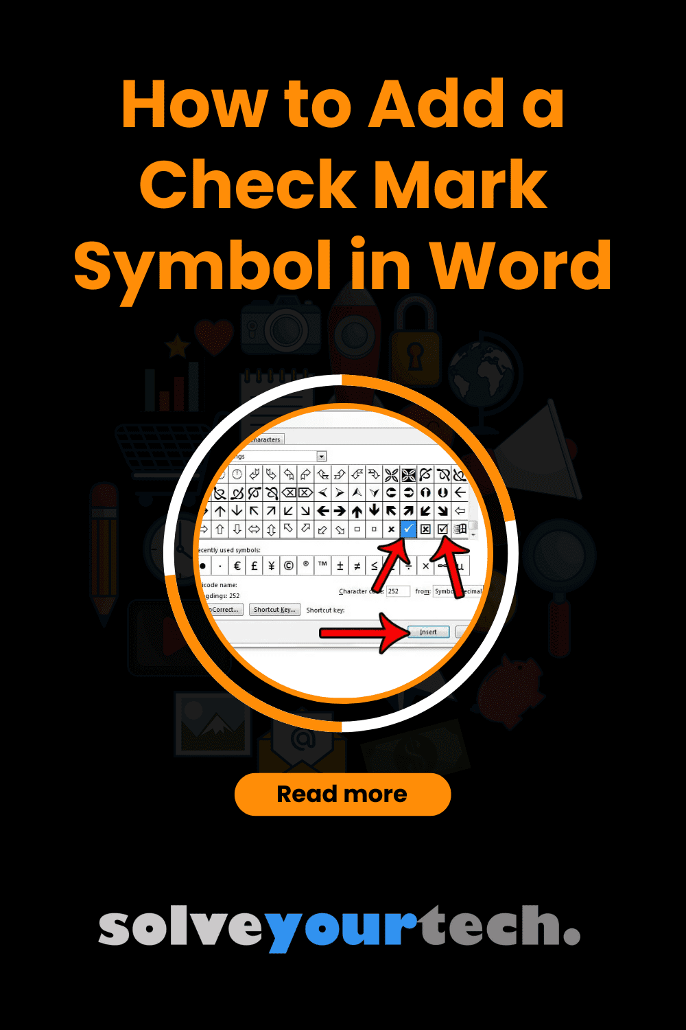 how-to-insert-a-check-mark-in-word-2013-solve-your-tech