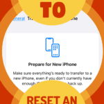 how to reset an iPhone 11