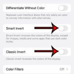 how to invert colors on iPhone 13