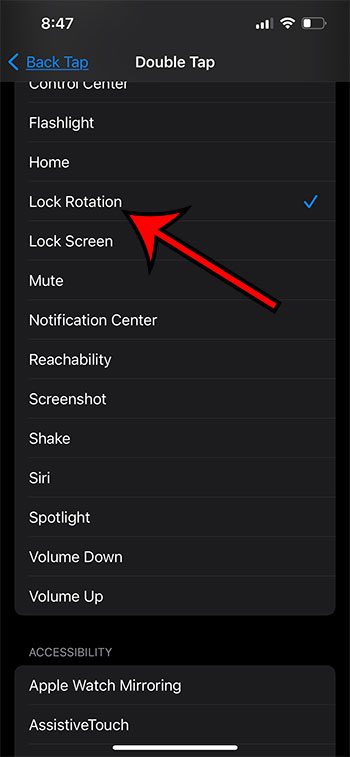 how to stop your iPhone screen from rotating